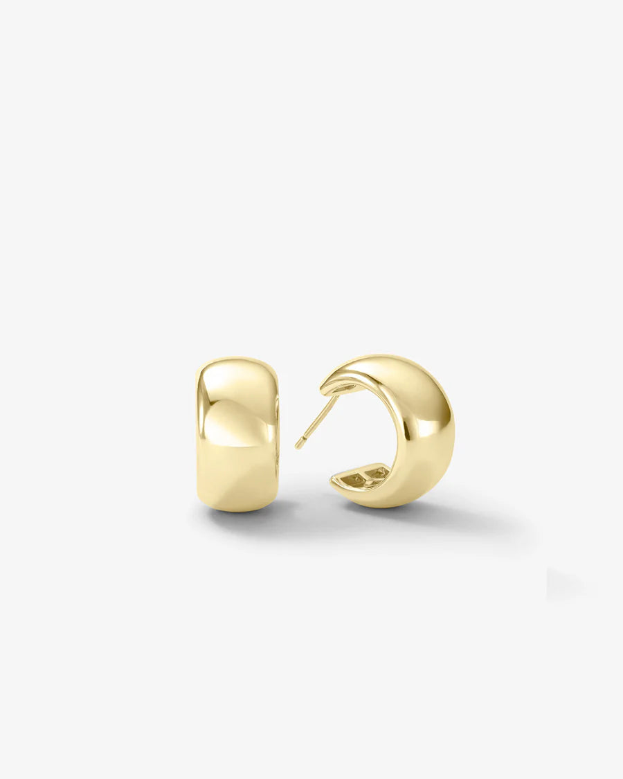 She's So Smooth Baby Hoops - Gold