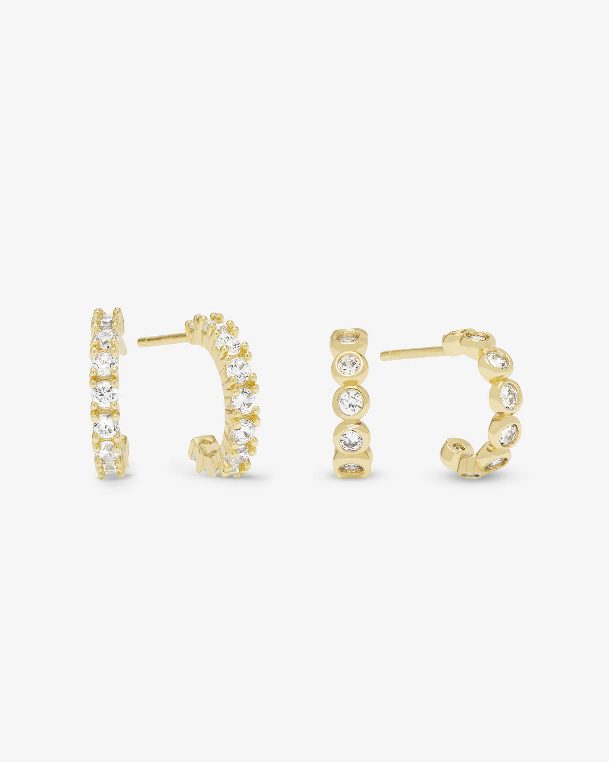 They're So Cute Huggie Set- Gold