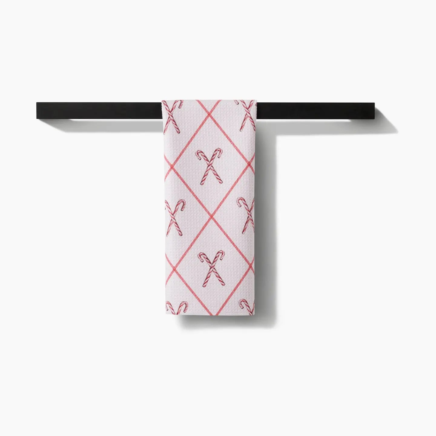 Tea Towel - Festive Candy Canes