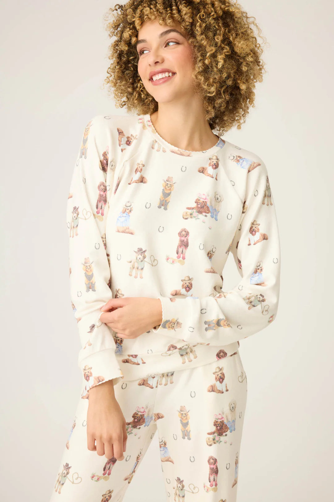 PJ Salvage Ruff On The Range- Long Sleeve Top