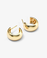 She's So Smooth Baby Hoops - Gold