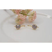 Round Hook Earring / Gold