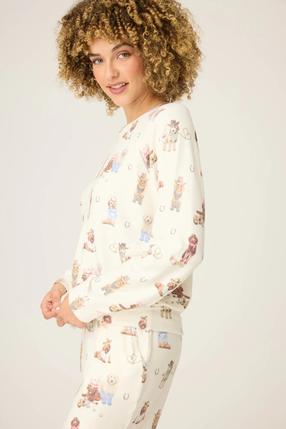 PJ Salvage Ruff On The Range- Long Sleeve Top