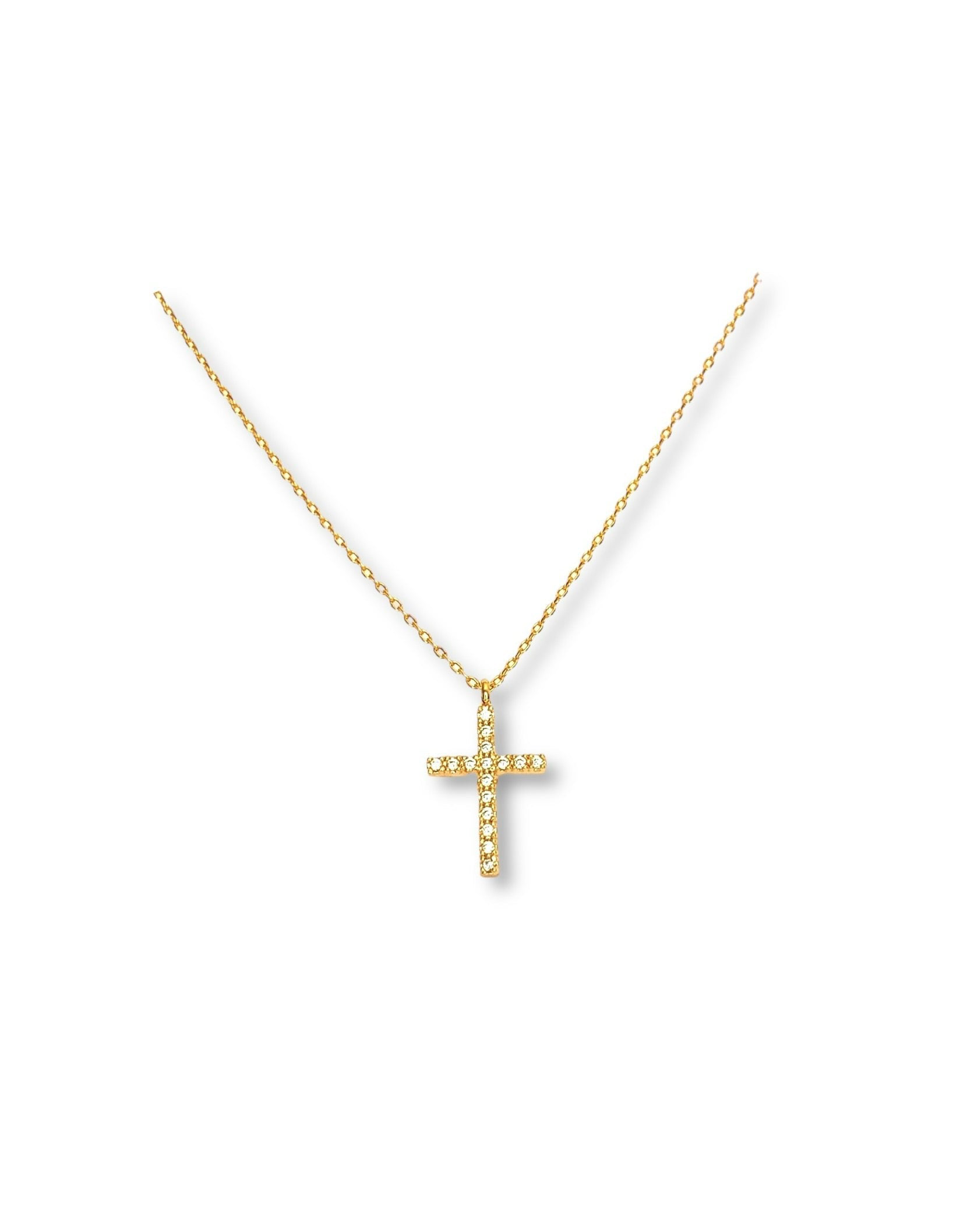Ada Classic Cross Necklace