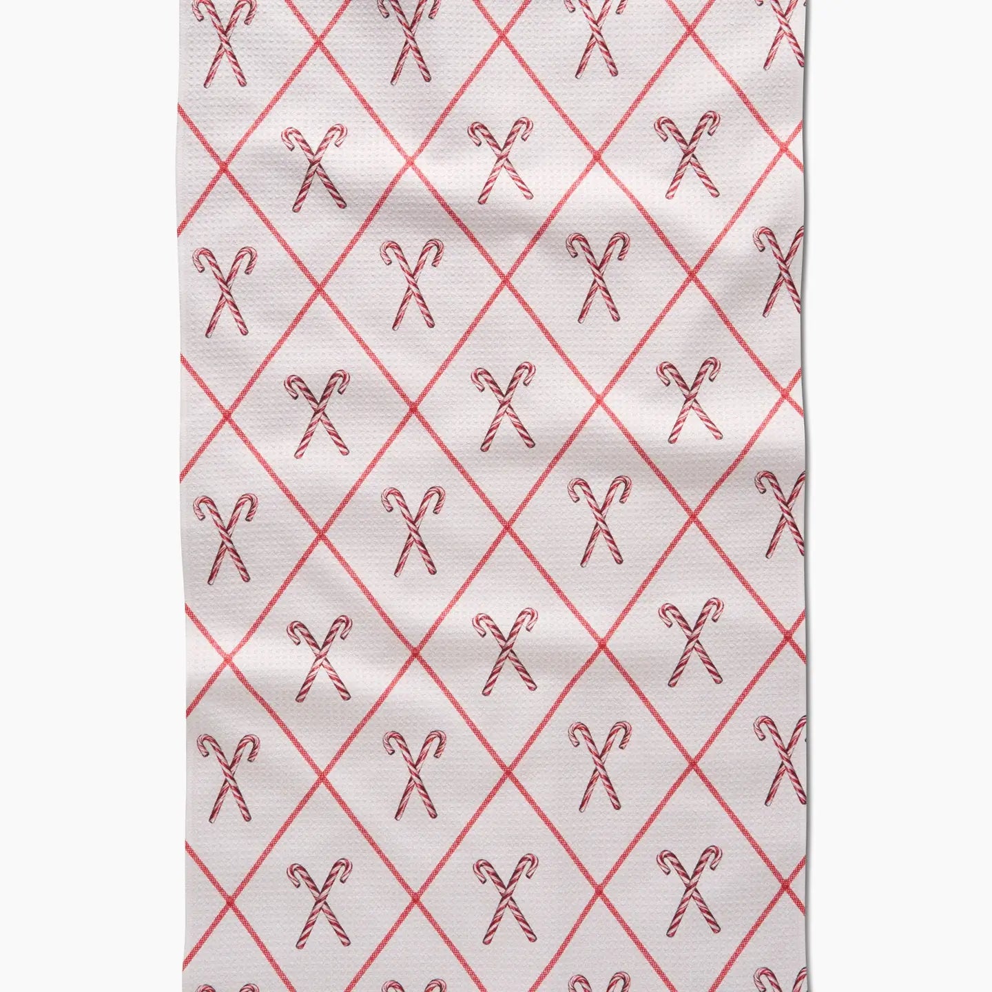 Tea Towel - Festive Candy Canes