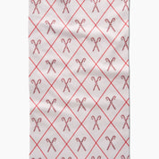 Tea Towel - Festive Candy Canes