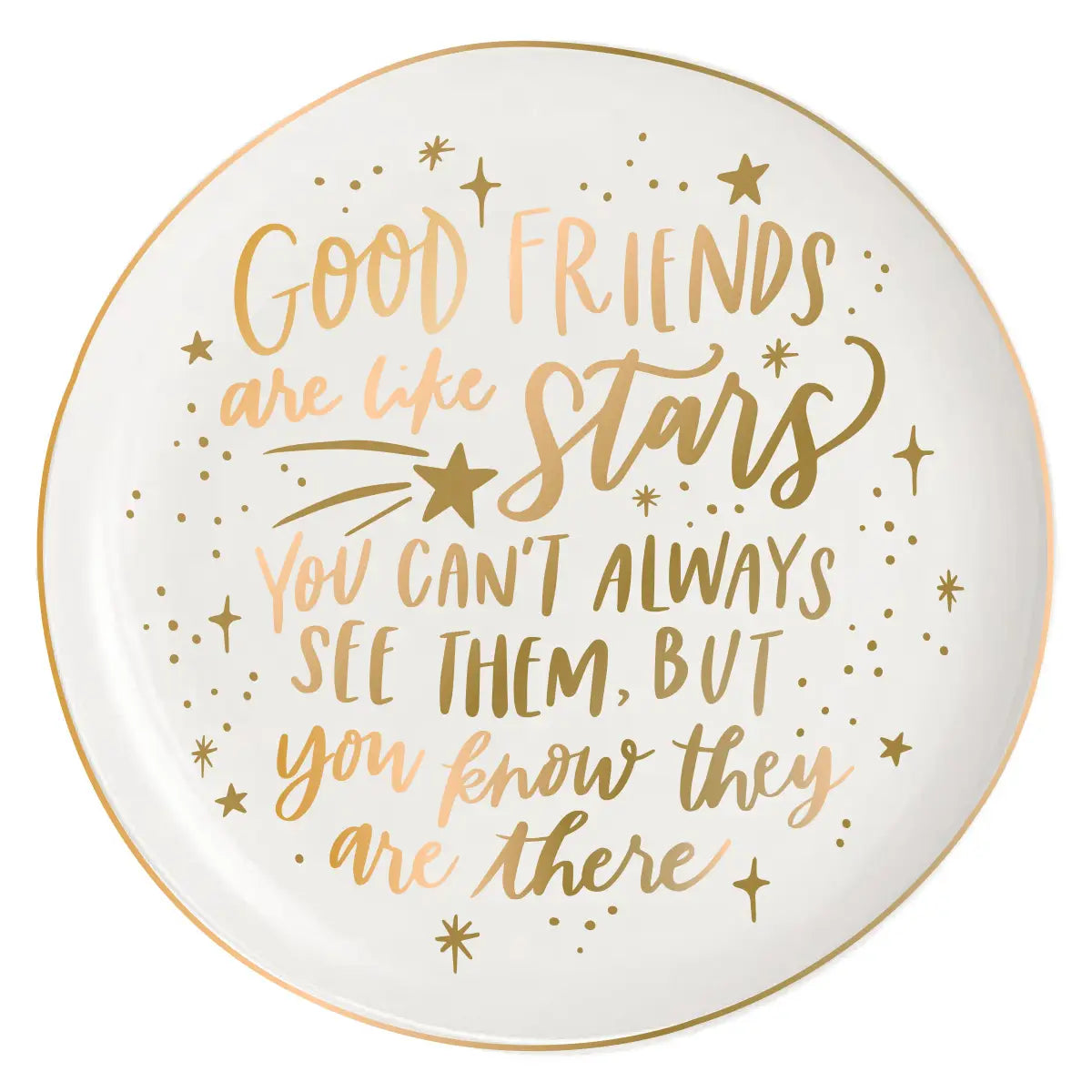 Trinket Dish / Good Friends Are Like Stars