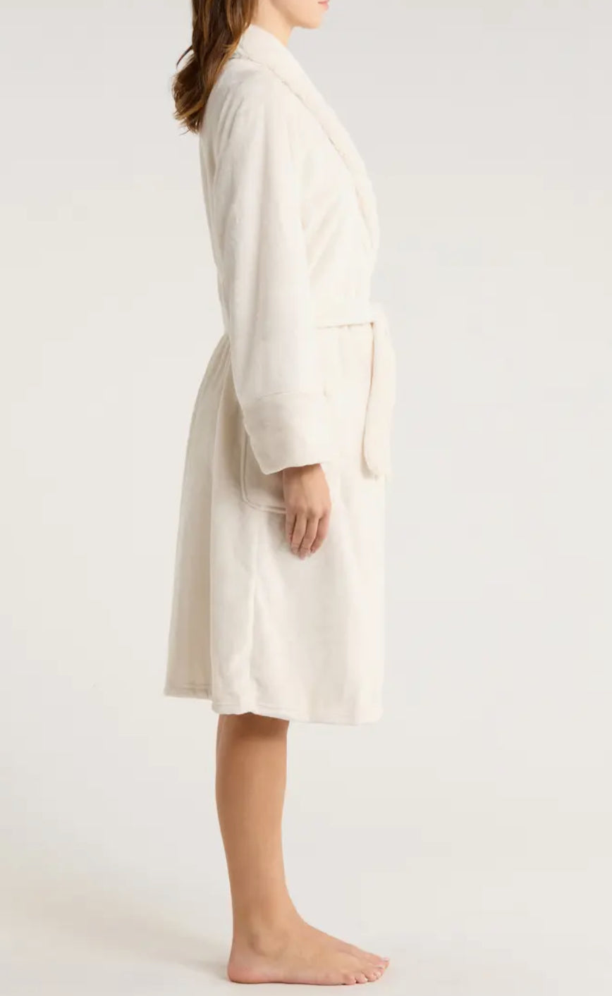 PJ Salvage Luxe Natural Plush Robe