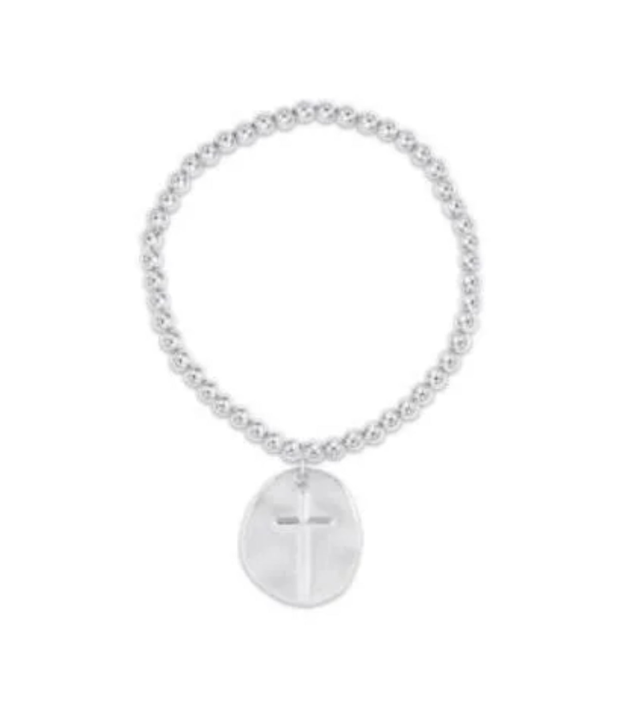 XL Enewton Extends Classic 4mm Bead Inspire Charm Bracelet - Silver