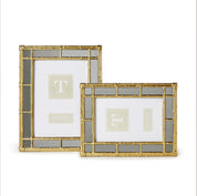 Bamboo Mirrored Edge Gold Picture Frame - Assorted Sizes