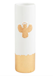 Bud Vase - Gold Painted Angel