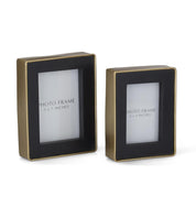 Gold & Black Metal Modern Frames- 2 Sizes