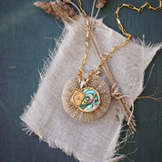 Seppo Chain - Brass - 18 Inch