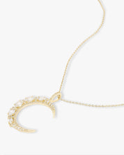 She’s An Icon Moon Necklace