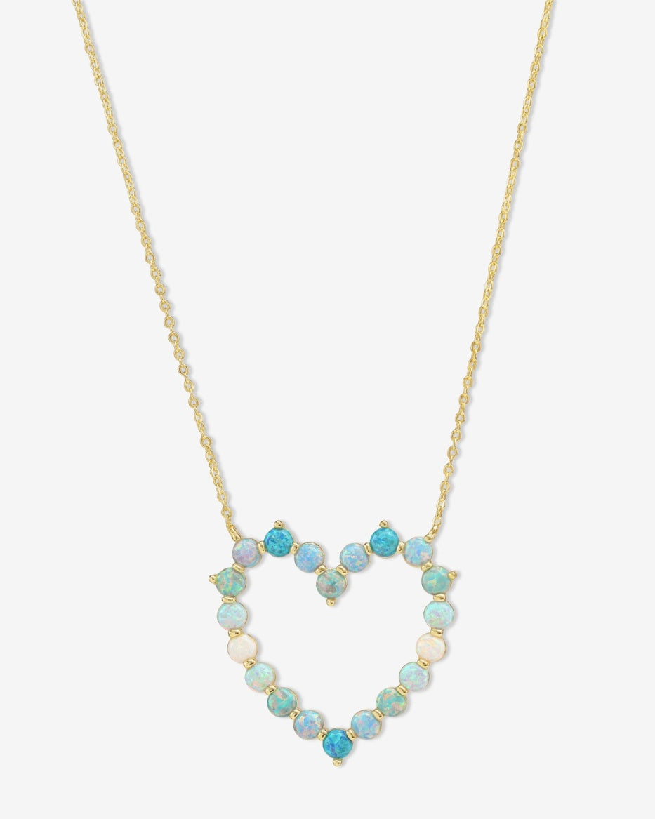 She’s An Icon Ombre Heart Necklace