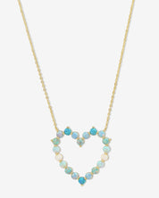 She’s An Icon Ombre Heart Necklace