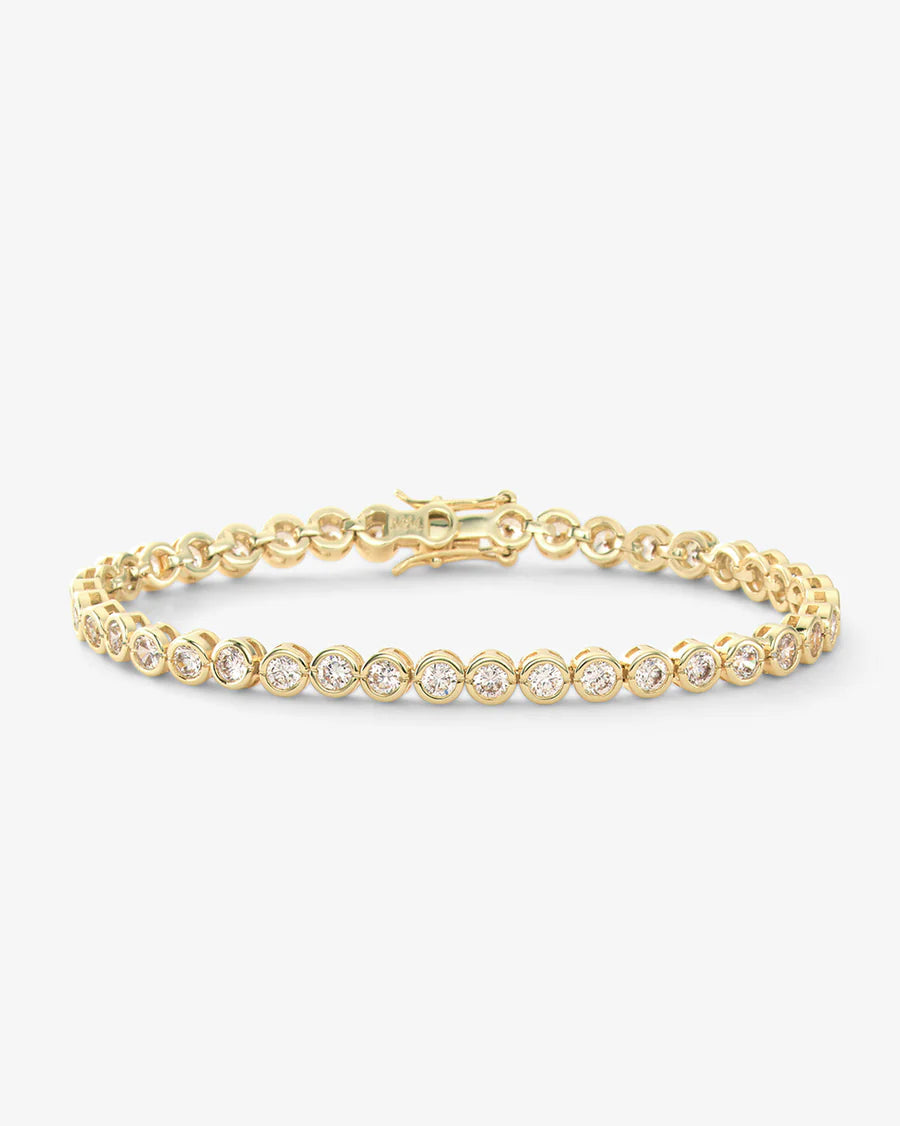 Baroness Tennis Bracelet - Gold