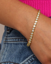 Baroness Tennis Bracelet - Gold