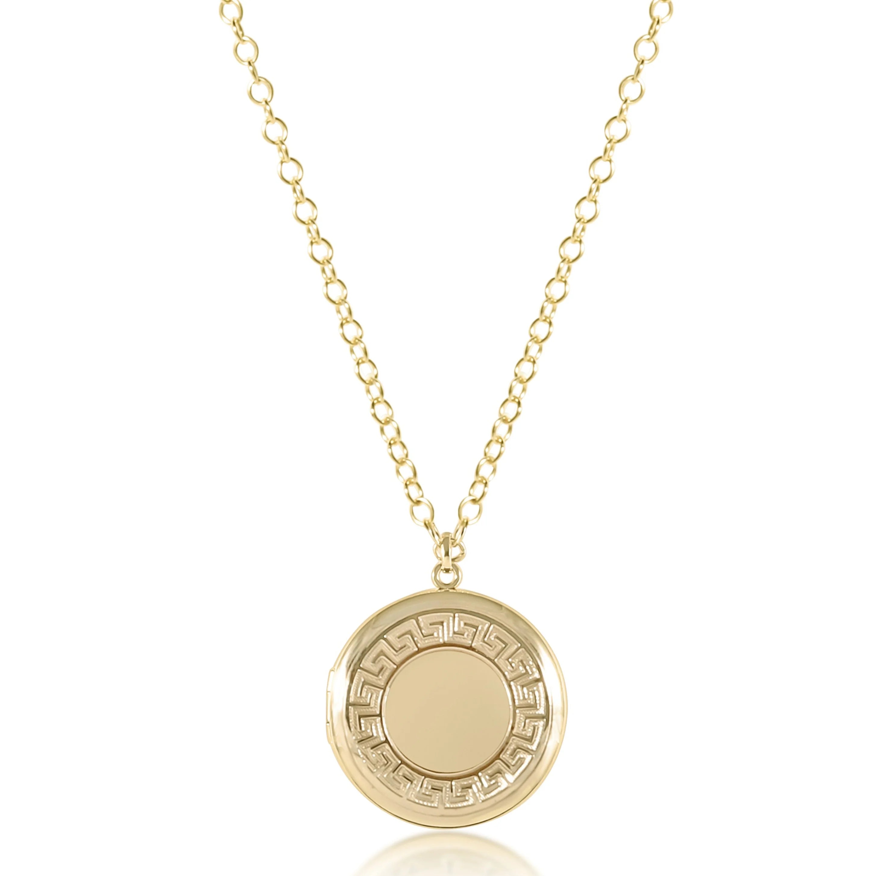 CLASSIC GOLD 3MM CHERISH SMALL LOCKET main image 0