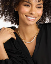 Baby Julian REALLY Loves Diamonds Necklace 16”