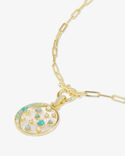 Sweet Dreams Samantha Chain Necklace Blue Opal Ombré