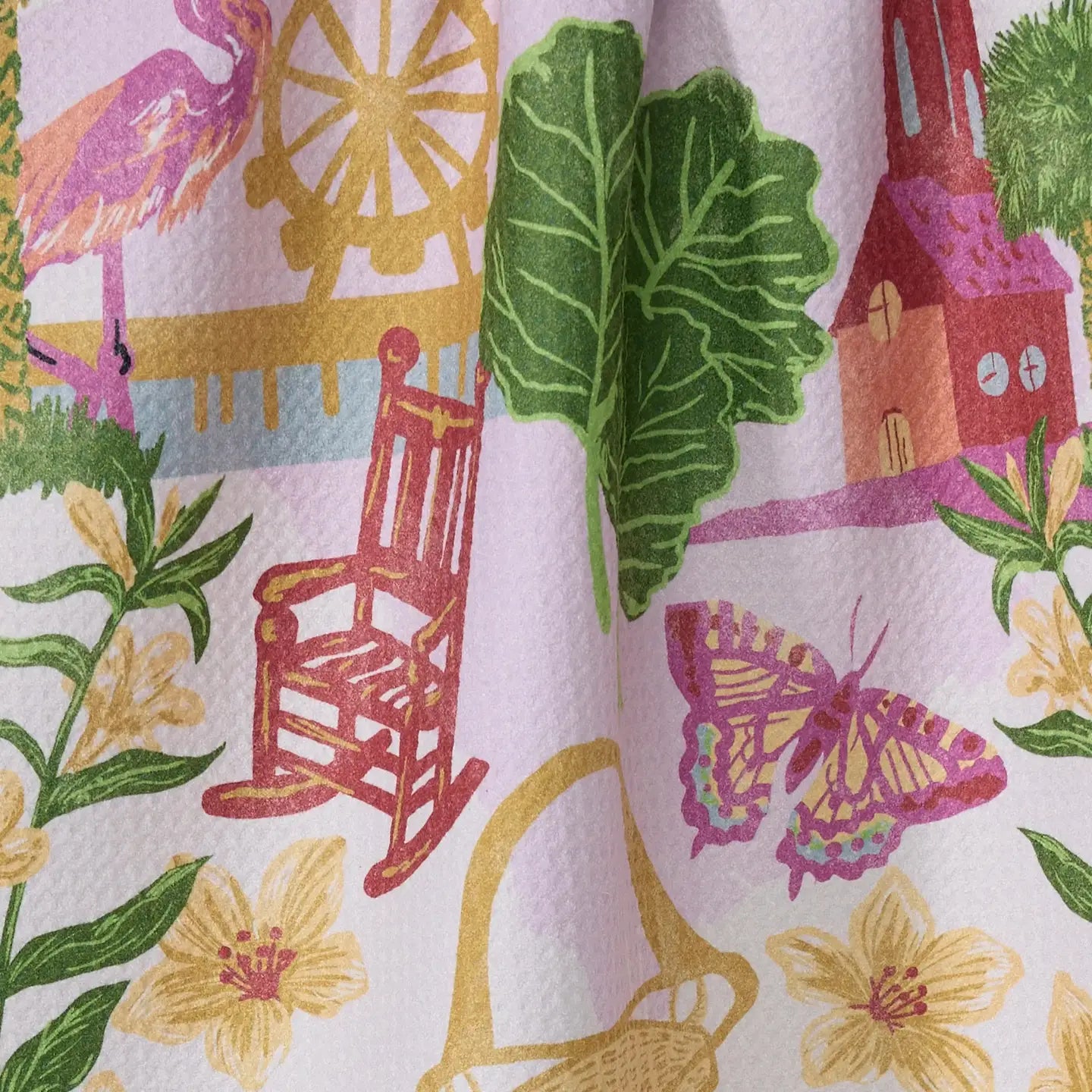 Tea Towel - Greetings From South Carolina