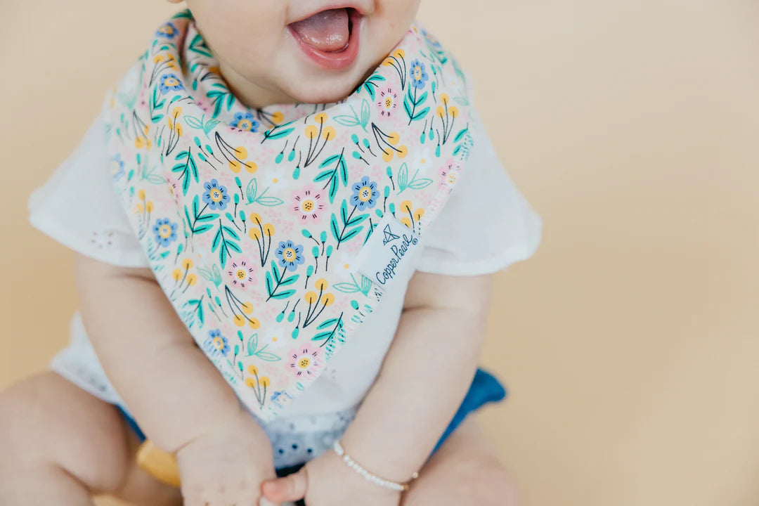 Bandana Bib Set of 4- Birdie