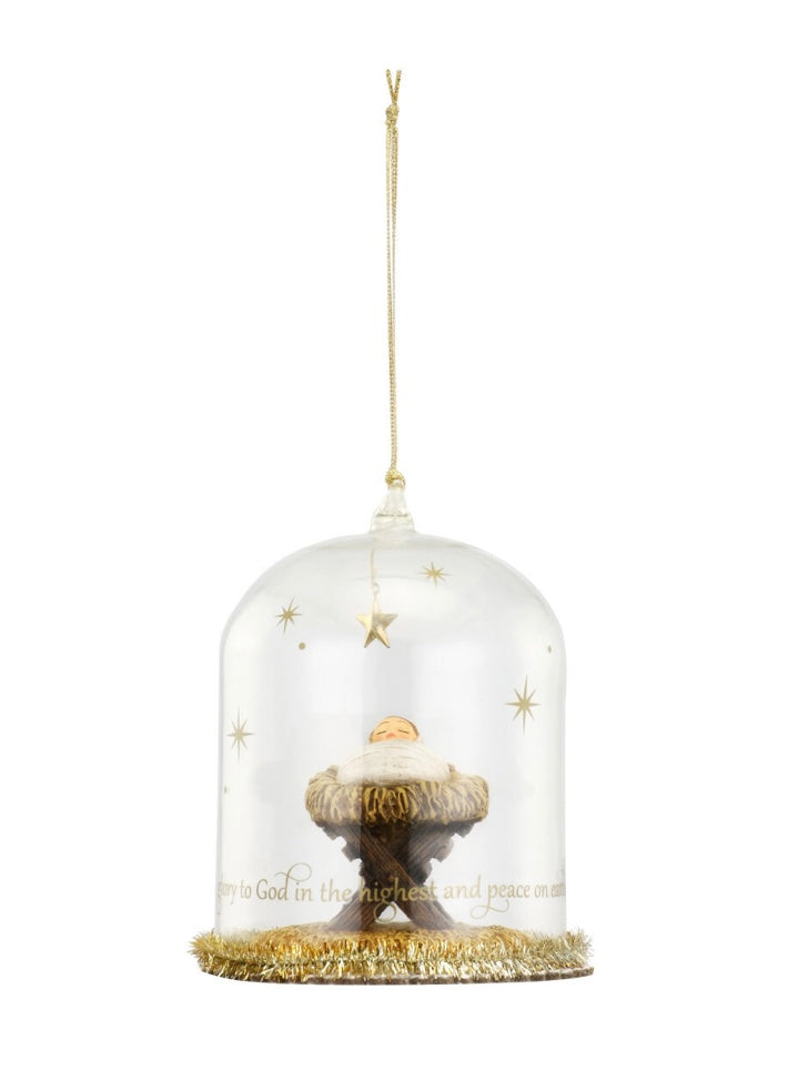 Baby Jesus Cloche Ornament