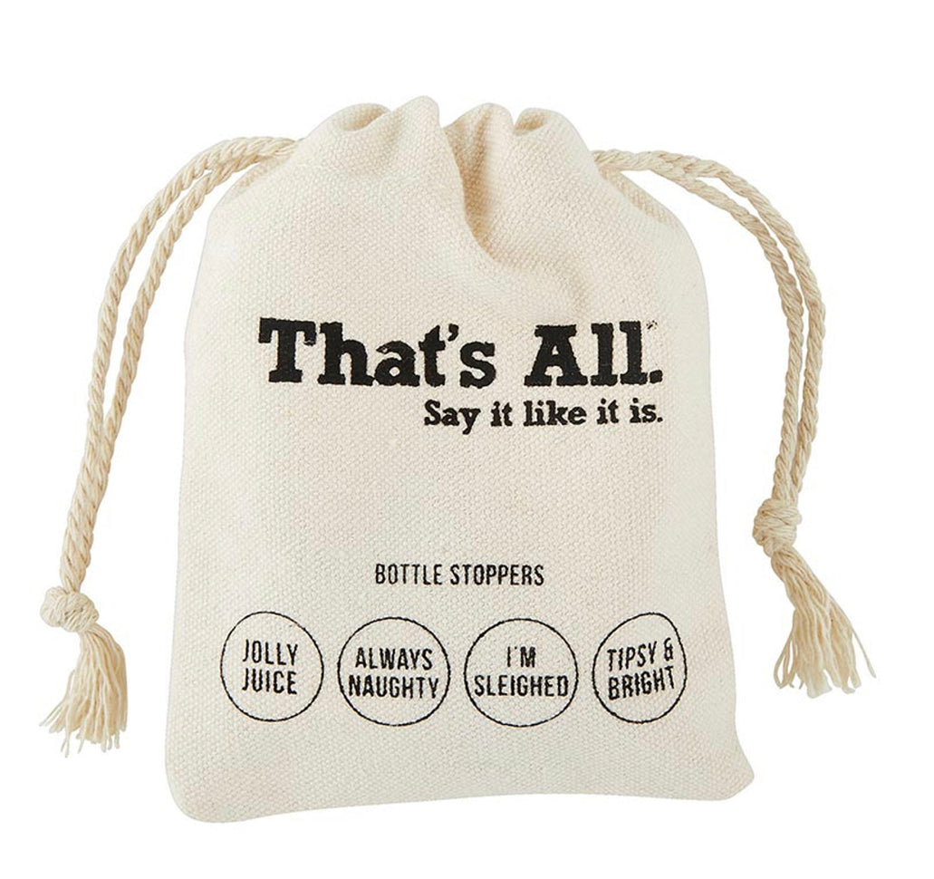 That’s All Holiday Bottle Stoppers Studio 77 Gifts & Accessories
