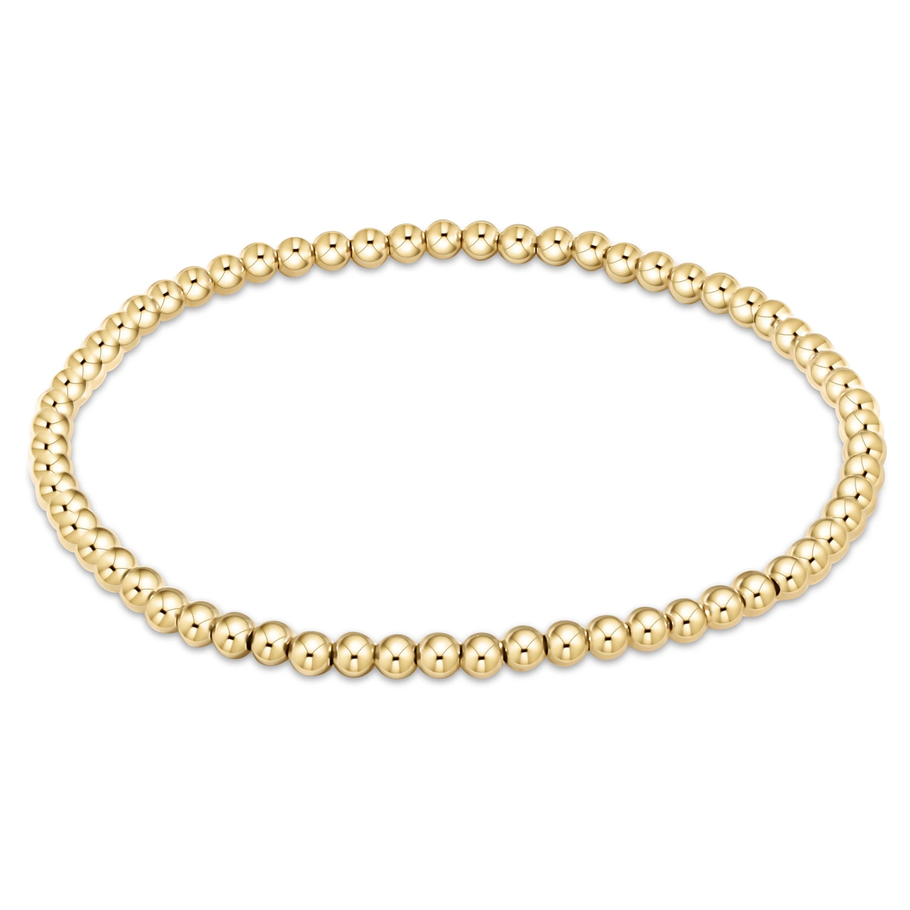 XL ENewton Extends Classic 3mm Bead Bracelet