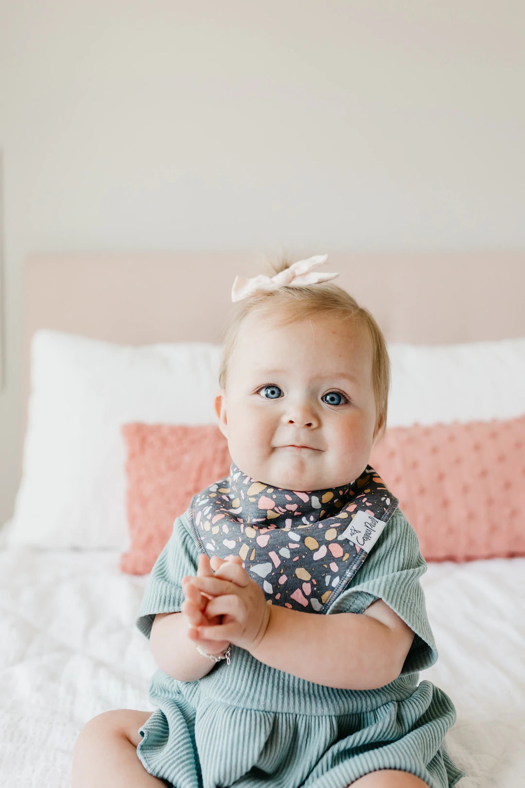 Bandana Bib Set of 4- Zella