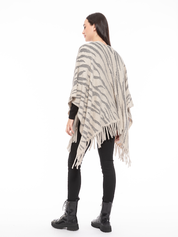 Ruana Winter Lair Wrap- Gray