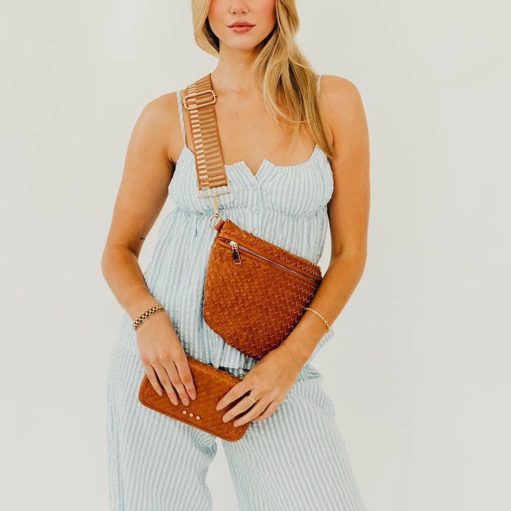 Westlyn Woven Bum Bag / Brown