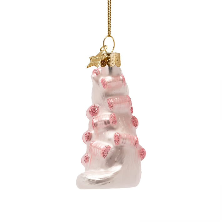 Beauty Cat Glass Ornament