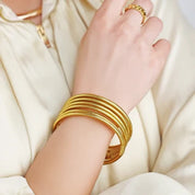 Budha Girl -Aura Lumine All Weather Bangles