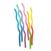 Kidoki WigglyWorm Colors hang Straws