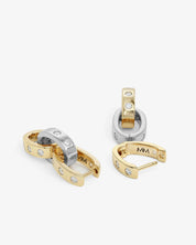 Ashley Chain Convertible Earring Mixed Metal