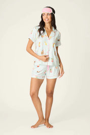 PJ Salvage - It's Five O'clock Somewhere Cocktail Print 3 pc Set