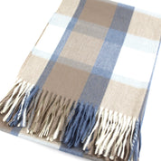 Scarf Plaid- Blue