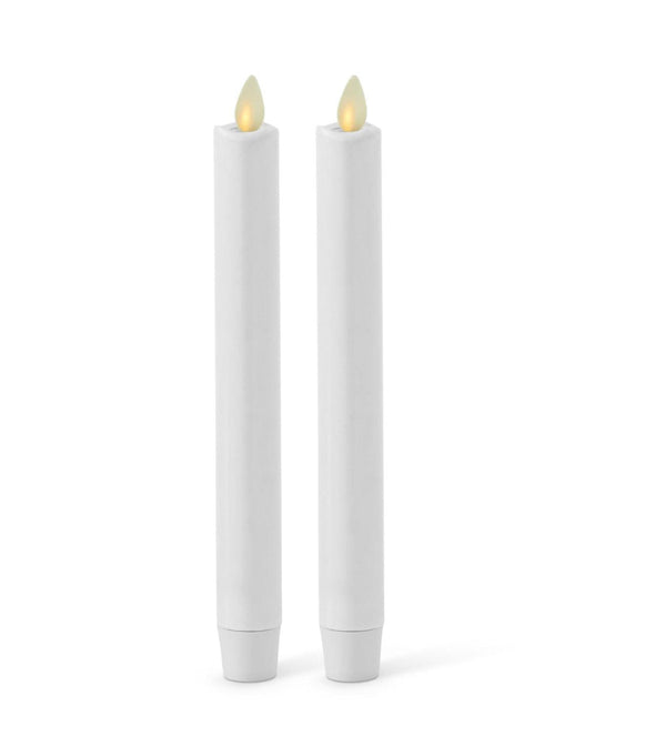 Luminara 9.5” Ivory Indoor Taper Candles- 2 Pack