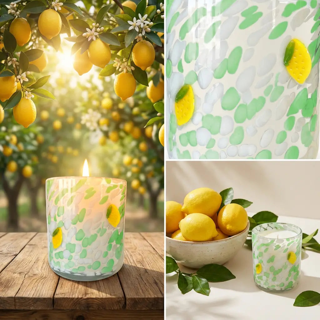 Icon Confetti Candle - Lemon Tree