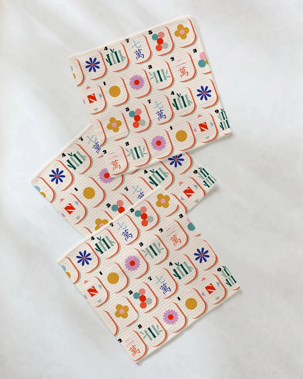 Dishcloth Set - Tile Toss