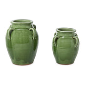 Four Handles Vase / Green