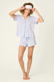 PJ Salvage - Animal Lover Leopard Print 3-Piece Shorts Set