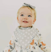 Bandana Bib Set of 4- Rufus