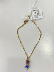 Blue Fish Necklace