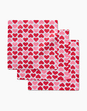 Dishcloth Set - Blushing Hearts