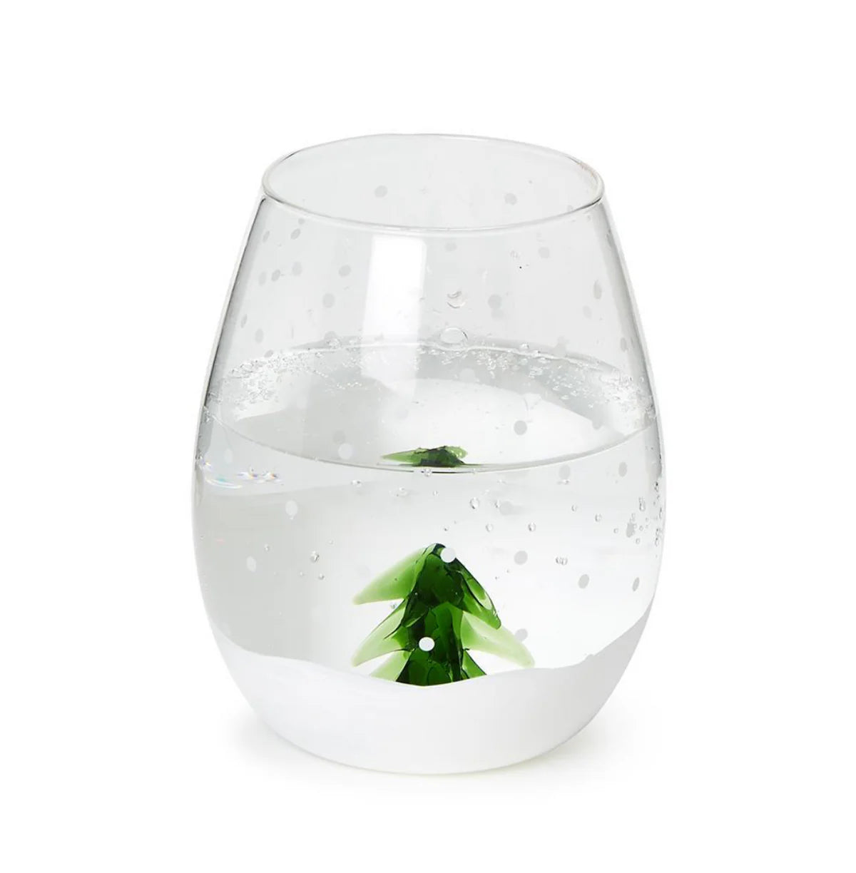 Stemless Wine Glass- Snowed In