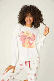PJ Salvage Feline- Long Sleeve Top