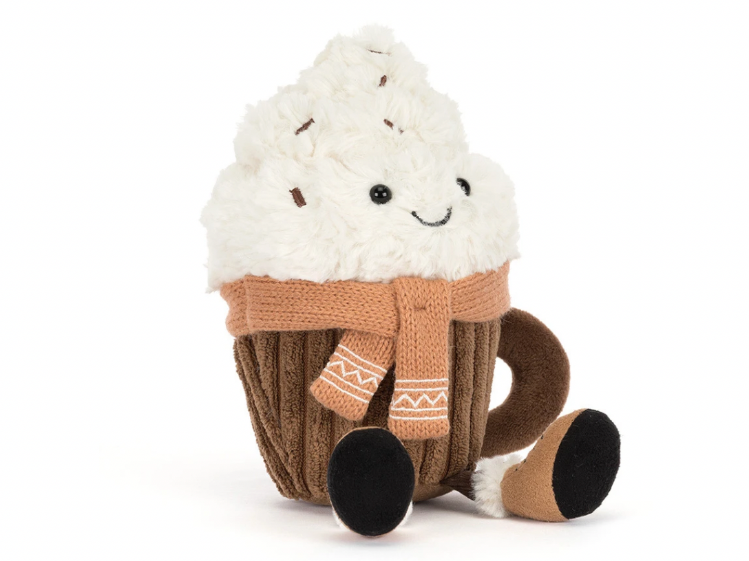 Amuseables Scarffles Hot Chocolate - Jellycat